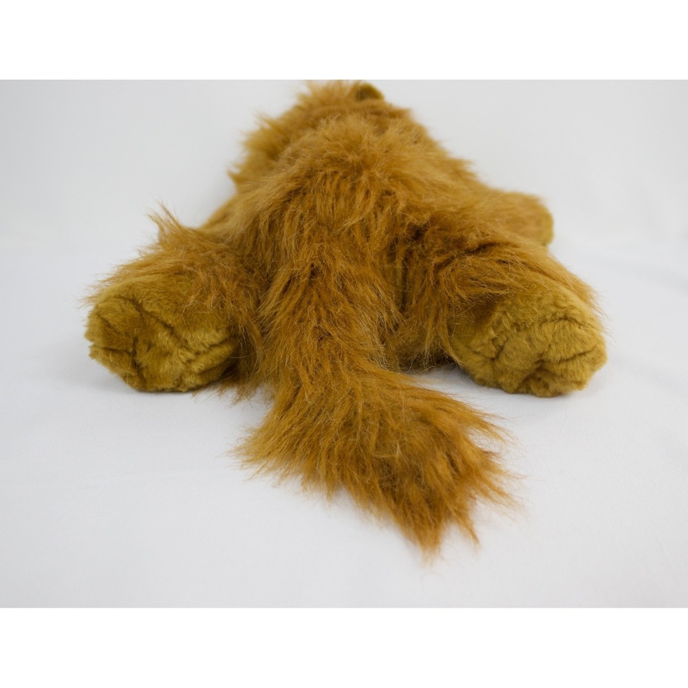 Vintage Animal Alley Maine Coon Cat Blue Eyes Long Hair Fluffy Stuffed Plush 19" - Picture 5 of 9
